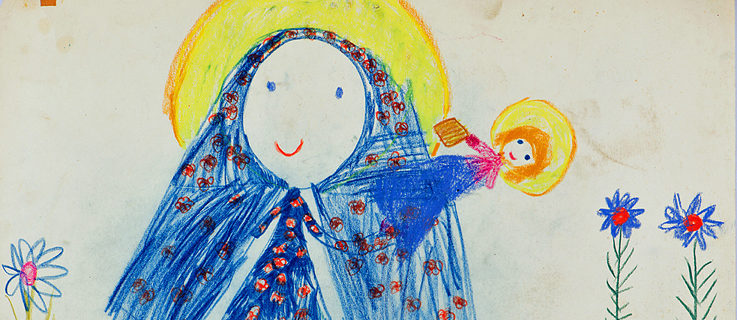 ユスティナ・ケーケのお姫様の絵　