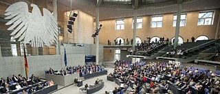 Le Parlement allemand (Bundestag)