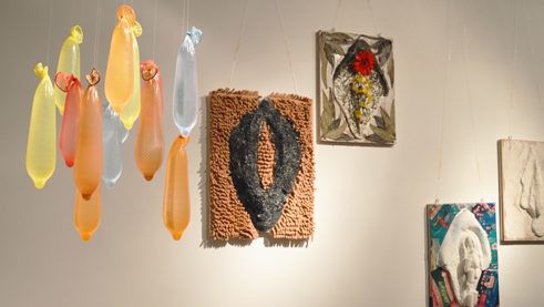 Installation der Künstlerin Arunima Bose