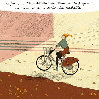 Enfin ça a son charme. Mais surtout quand ça commence à sentir la raclette.