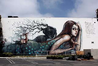 „Striving for Truth“ von Herakut &copy; © Herakut, Photo: Lord Jim „Striving for Truth“ von Herakut