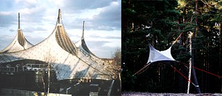 Der deutsche Pavillon bei der Expo '67
