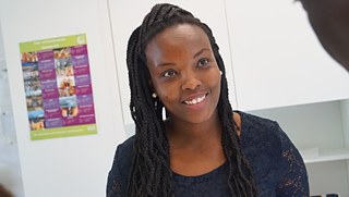 Esther Ndambiri from Kenia.