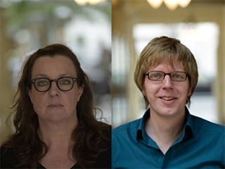 Esther Slevogt und Christian Rakow