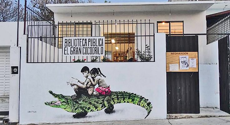 „El Gran Cocodrilo“ von Lapiztola