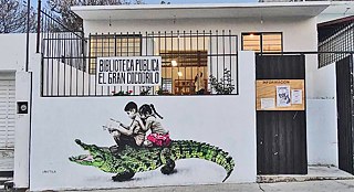 „El Gran Cocodrilo“ von Lapiztola © © Lapiztola; Foto: Freddy Aguilar  „El Gran Cocodrilo“ von Lapiztola