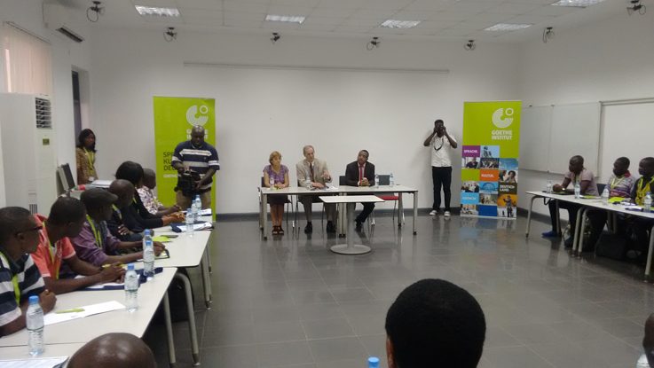 die Ansprache des Botschafters Sander