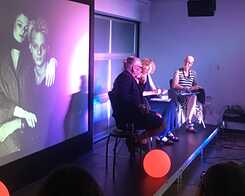 Sven Marquardt on September 23, 2017 at his artist talk in Montreal 