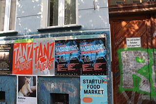 You find all these fliers/posters & ads, with a multitude of music/theatre/arts/poetry/cultural events happening literally every day