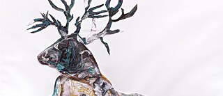 Elch Human, Karışık Teknik, Mixed Media, 136x123 cm, 2017