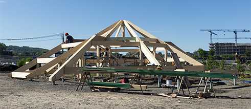 Mont Réel - the basic structure