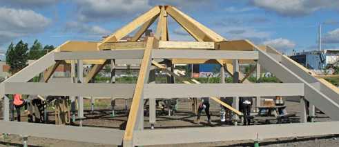 Mont Réel - the basic structure