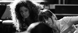 Stephanie Thiersch + Viviana Escalé durante un taller