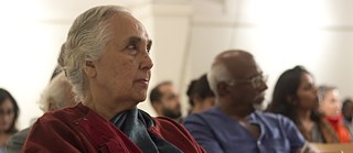 Prof. Em. Romila Thapar © Goethe-Institut / Varun Sharma © Photo: Goethe-Institut / Varun Sharma Prof. Em. Romila Thapar