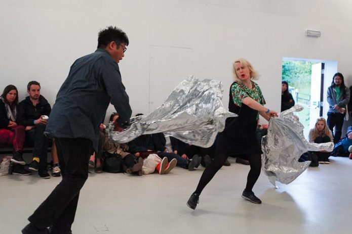 Tomomi Adachi und Jennifer Walshe