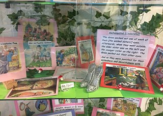 Grimm's Fairy Tales Display - Haberdasher's Monmouth School for Girls