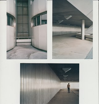 Futuristic urban design at the International Congress Centrum Berlin.