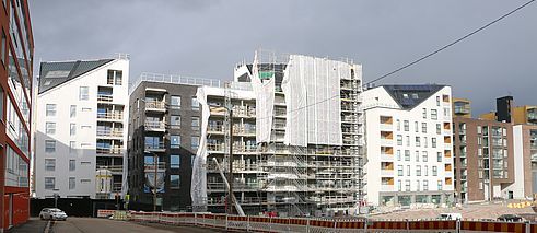 Jätkäsaari Haus und Folie