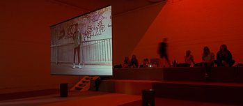 Anna Witt, Chorweiler Beat, installation view, Simultanhalle Cologne, 2016_Courtesy by the artists and Simultanhalle, Cologne