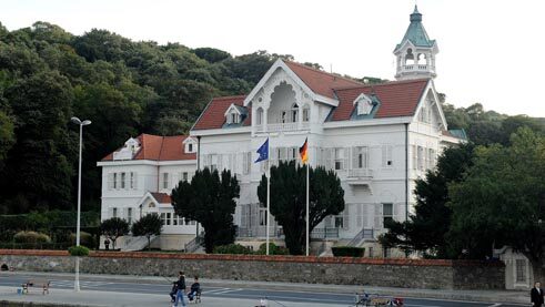 Die Kulturakademie Tarabya auf der europäischen Seite Istanbuls