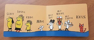 Fragmento de "Eins Zwei Drei Tier" de Nadia Budde