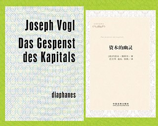 Das Gespenst des Kapitals, Cover deutsch und chinesisch &copy; © Diaphanes; China Legal Publishing House Das Gespenst des Kapitals
