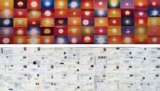 Penelope Umbrico_Suns from Sunsets from Flickr /Airmail, 2006 - ongoing 