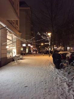 Christmas ambiance in Prenzlauer Berg. 