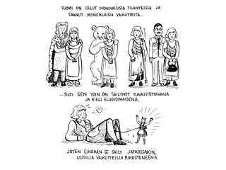 Aus: Mitä sä täällä teet © Bild: Hannele Richert Aus: Mitä sä täällä teet