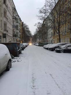 My street in Prenzlauer Berg.