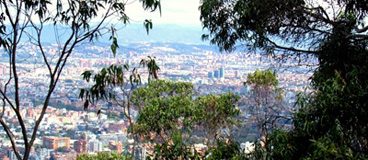 Die Berge Bogotás