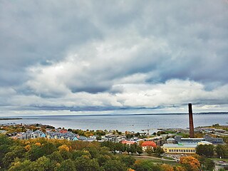Vorstellung von nördlich und Fernweh: Blick vom Turm der St. Oleviste Kirche Richtung Norden &copy; © Stephan Neuburger Vorstellung von nördlich und Fernweh: Blick vom Turm der St. Oleviste Kirche Richtung Norden