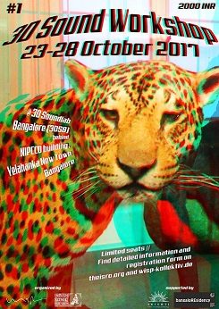 Poster 3D Sound Workshop