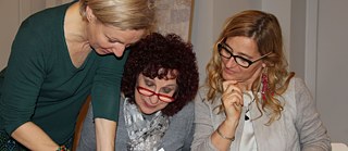 Input durch die Referentin Christiane Barchfeld