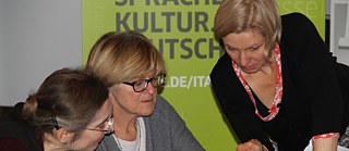Input durch die Referentin Christiane Barchfeld