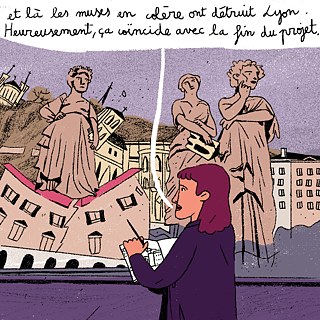 Et là les muses en colère ont détruit Lyon. Heureusement, ca coinçïde avec la fin du projet.