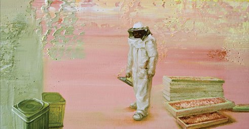 Gemälde, Astronaut