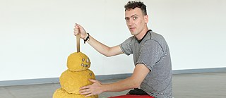 Matti Schulz mit Mutu ya Fufu (Fufuman)