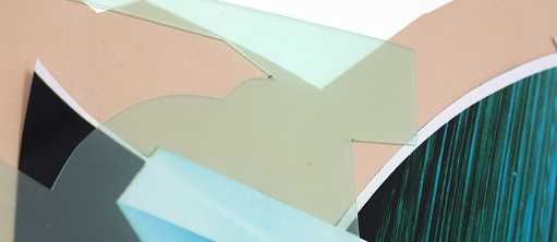gemischte Technik, analoge Fotografie, Plexiglas, Latex, variierende Größe (Detail)