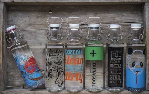 Stylish Soulbottles from Berlin are competing with the ubiquitous plastic water bottle.