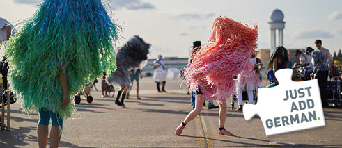 <strong>Passionate about culture and history? Just Add German:</strong> Discover the fascinating events and personalities of the German-speaking world! Could you imagine yourself being there—whether “there” is a German cabaret during the Weimar Republic or a Berlin art studio right now? Learning languages is a direct way to satisfy your curiosity about European history and culture, and taking German lets you explore new worlds.