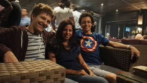 Gemeinsames Foto während des Ramadans