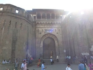 Die historische Festung Shaniwarwada