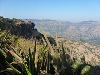 Berggipfel rund um Mahabaleshwar