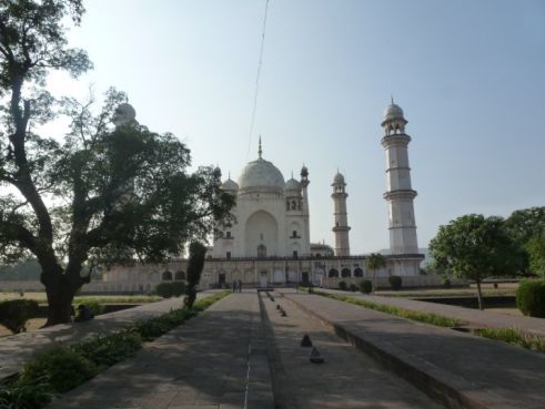Phantastische Architektur des Taj Mahal