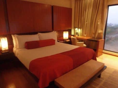 Das Hotelzimmer der PASCH-Lehrerkonferenz in Faridabad