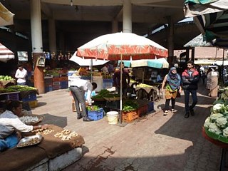 Gemüsemarkt in der Nachbarschaft