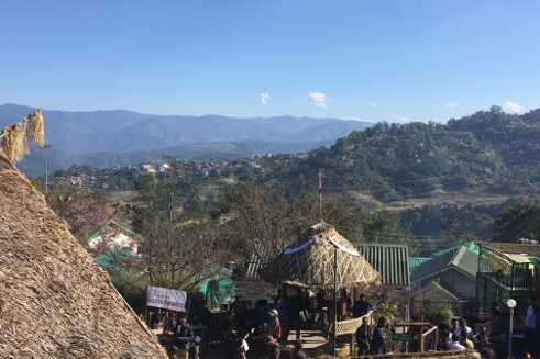 Nagaland - bis zum Horizont
