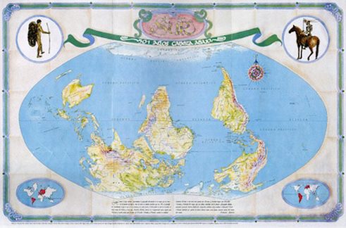 Süden, 501 Jahre mit dem Kopf nach unten