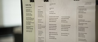 Themenraum Lyrik © Foto: Petra Hajska Gedicht- und Übersetzungswettbewerb